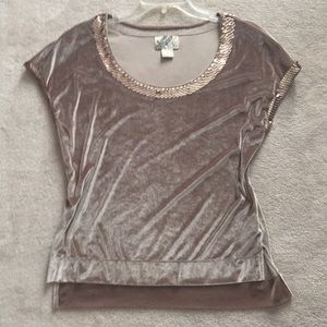 Lucky Velvet-like Top